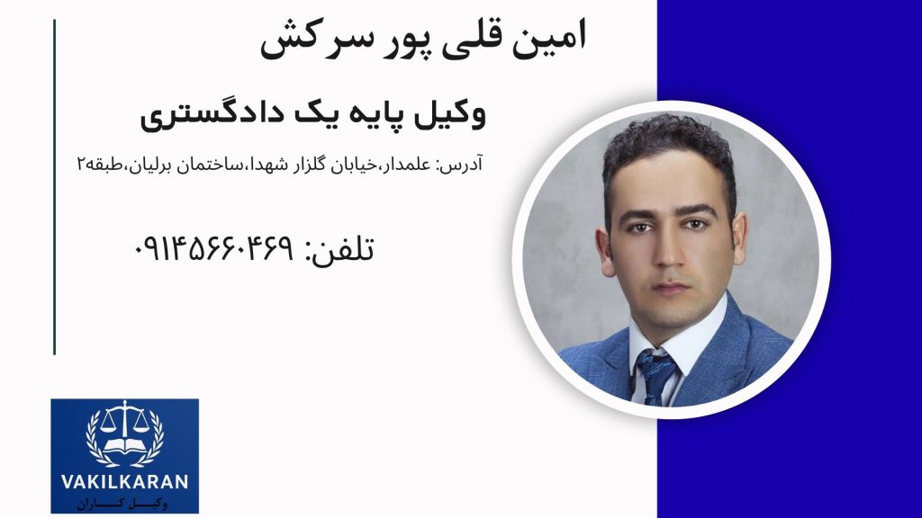 امین قلی پور سرکش