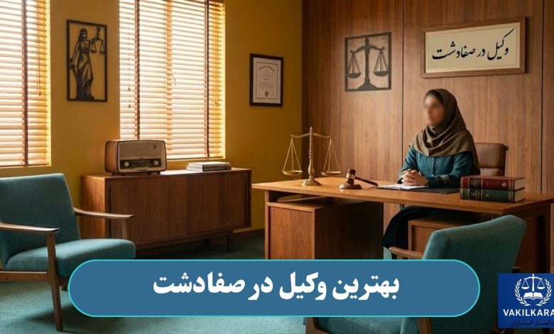بهترین وکیل در صفادشت