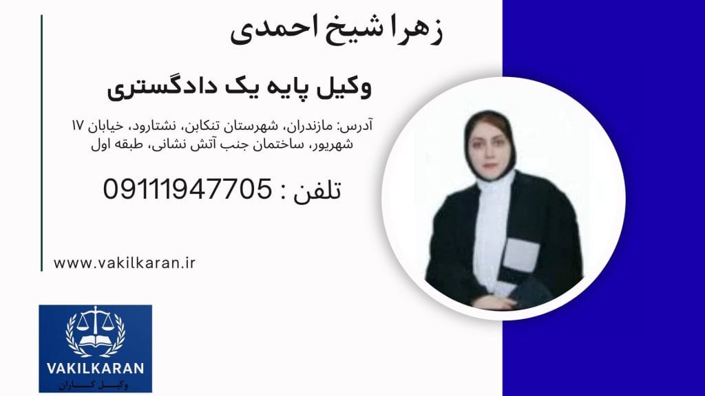 زهرا شیخ احمدی