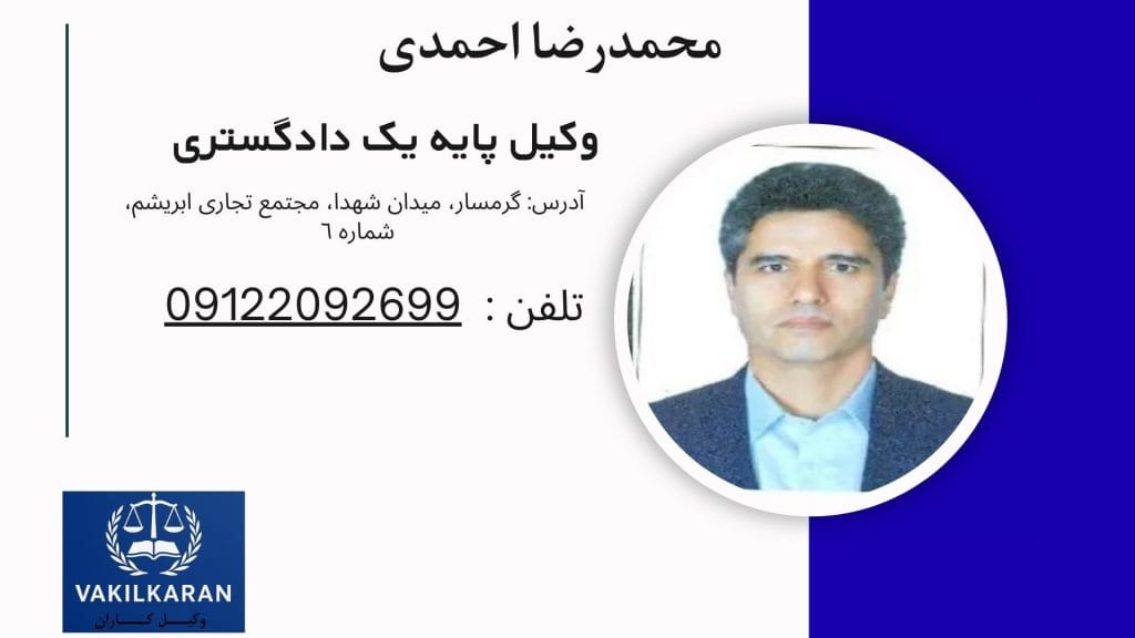 محمدرضا احمدی