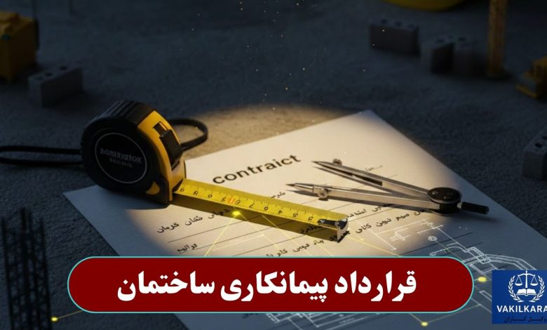 قرارداد پیمانکاری ساختمان