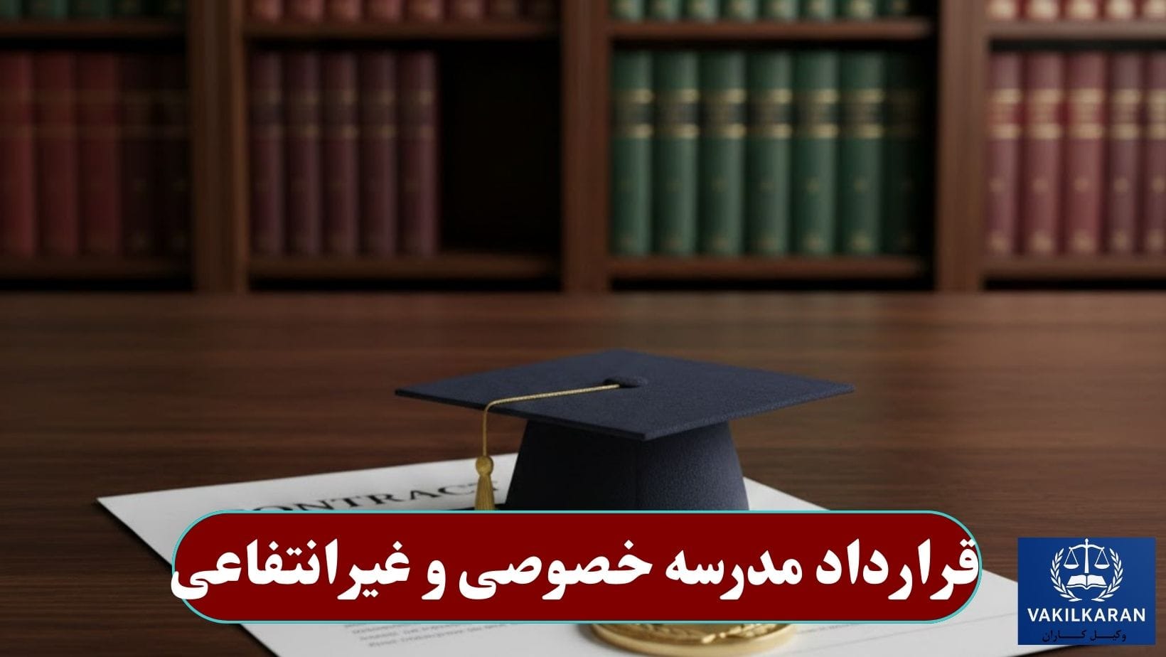 قرارداد مدرسه خصوصی و غیرانتفاعی