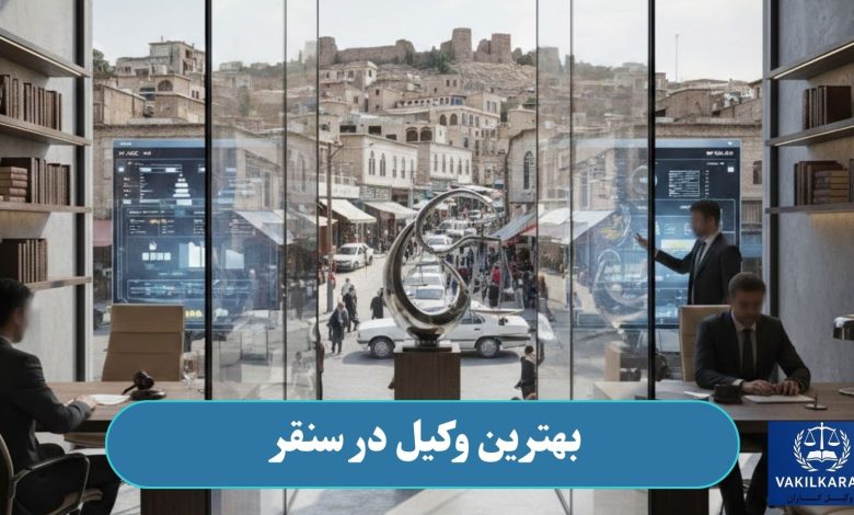 بهترین وکیل در سنقر