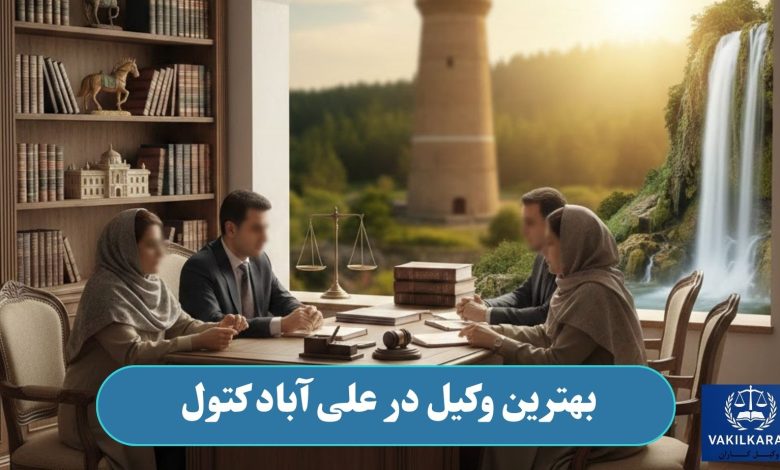 بهترین وکیل در علی آباد کتول