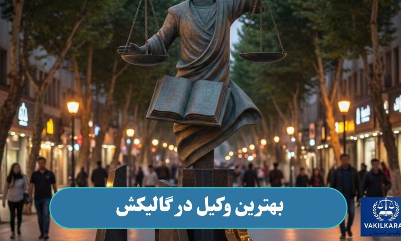 بهترین وکیل در گالیکش