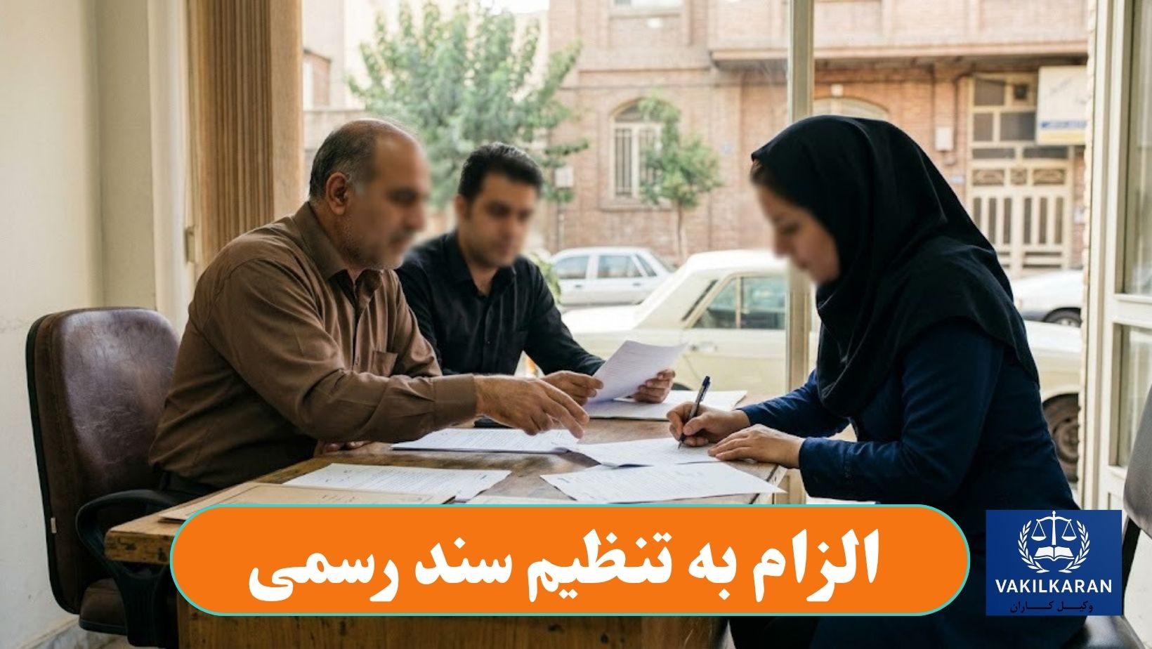 الزام به تنظیم سند رسمی