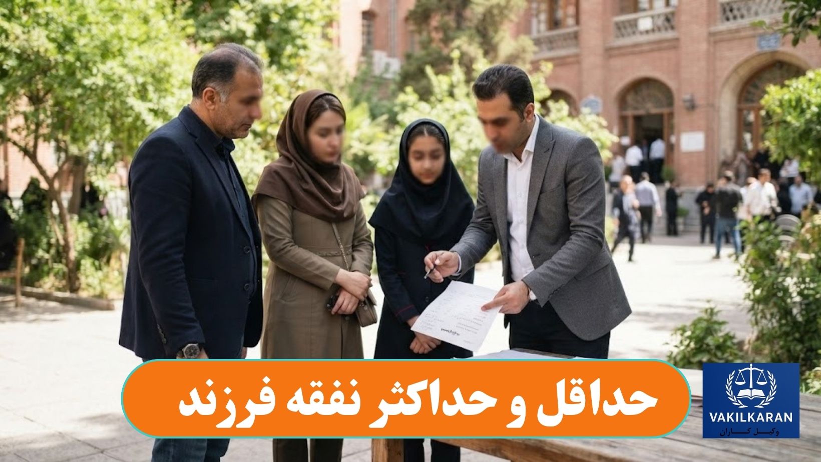 حداقل و حداکثر نفقه فرزند