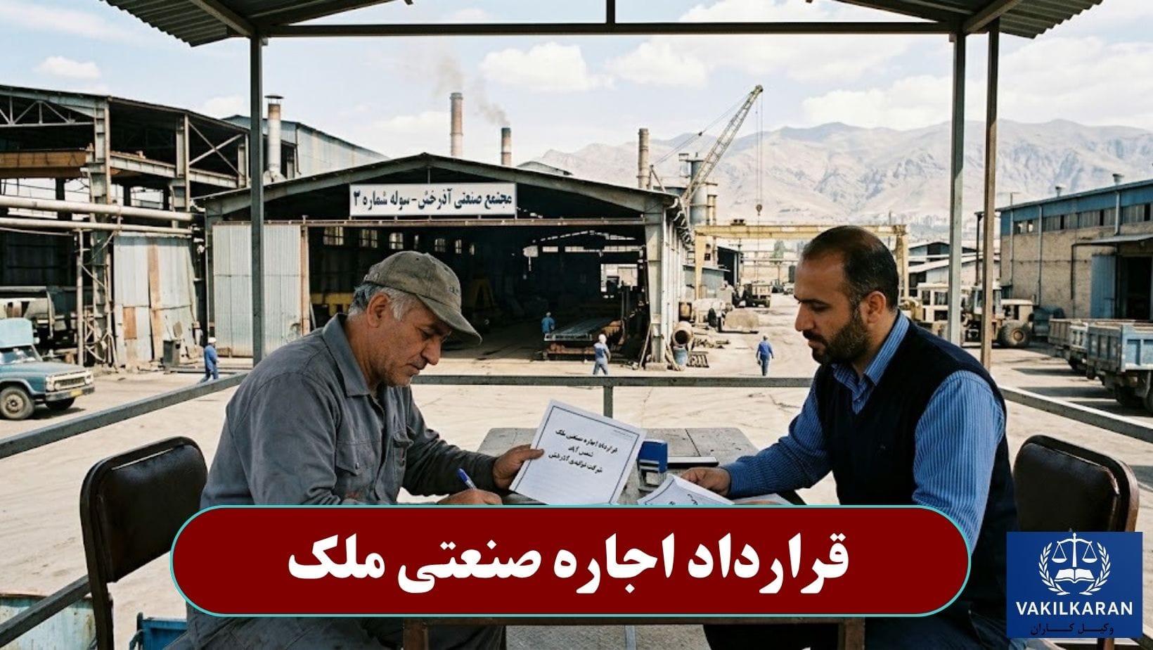 قرارداد اجاره ملک صنعتی