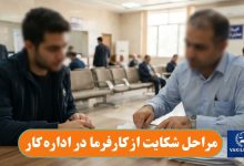 مراحل شکایت از کارفرما در اداره کار