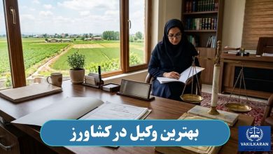 بهترین وکیل در کشاورز