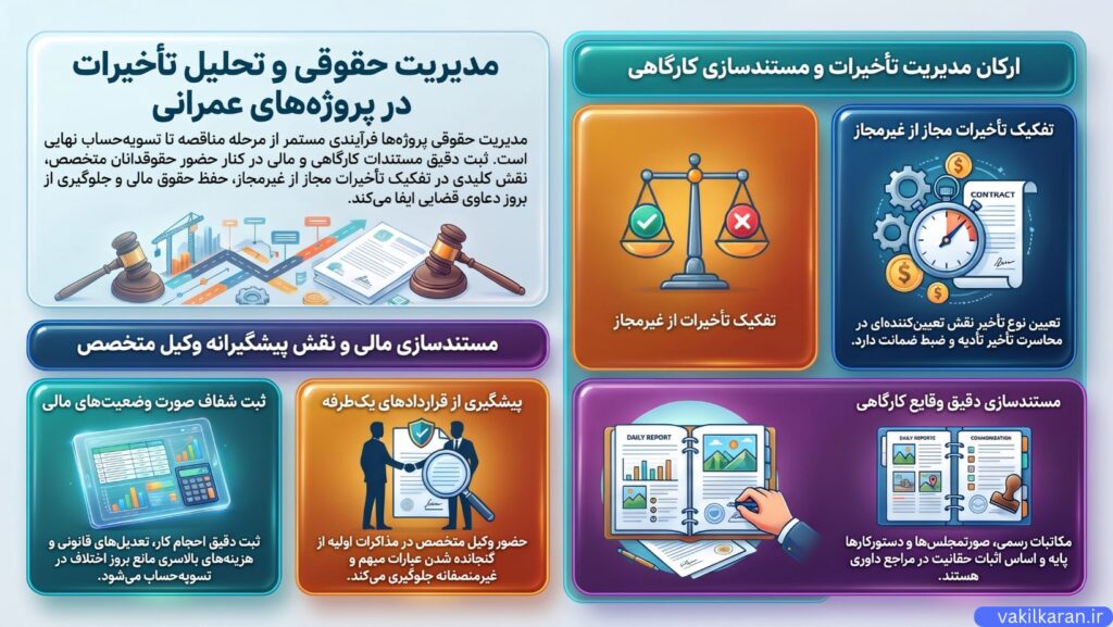 حضور وکیل متخصص در مذاکرات و انعقاد قراردادها