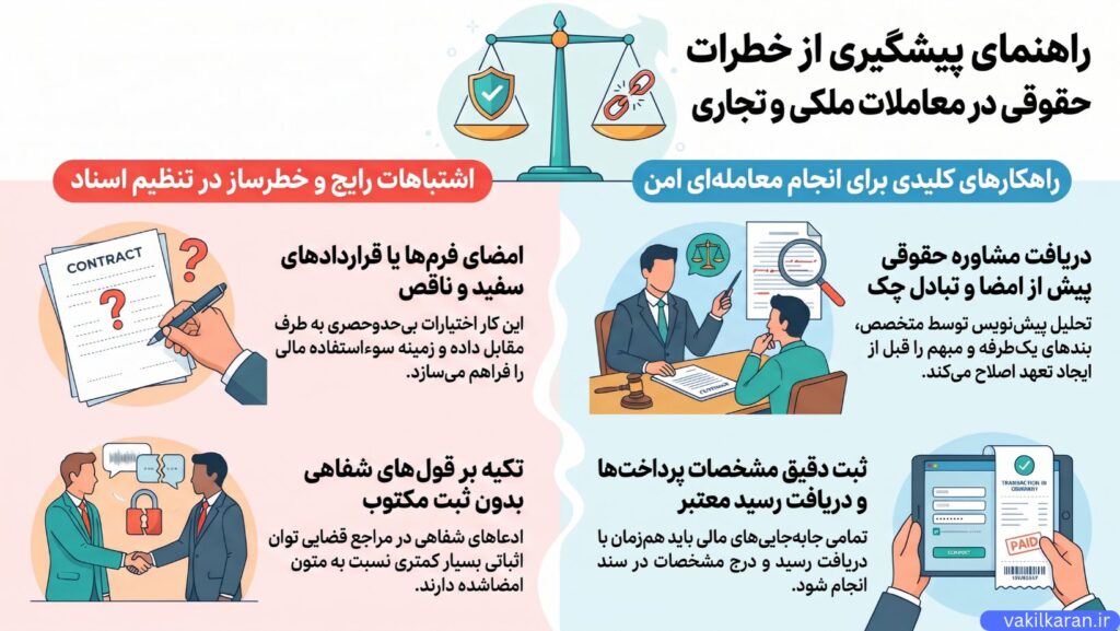 چگونه برای معاملههای خود یک مشاور حقوقی مجرب پیدا کنیم؟
