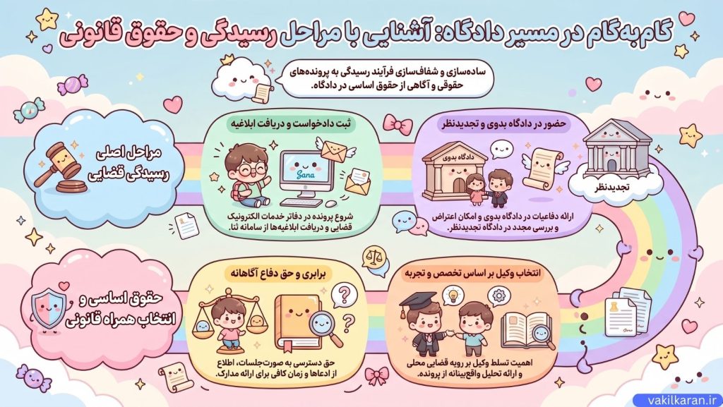 مهمترین حقوق شهروندان در دعاوی مدنی