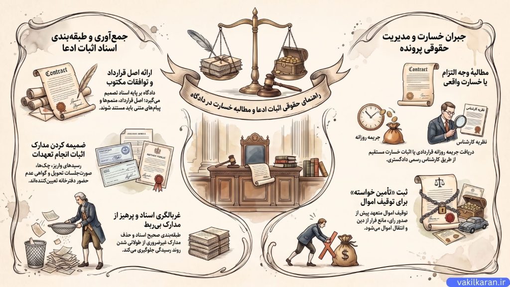 مدیریت حقوقی پرونده‌ها و دست‌یابی به نتیجه مطلوب