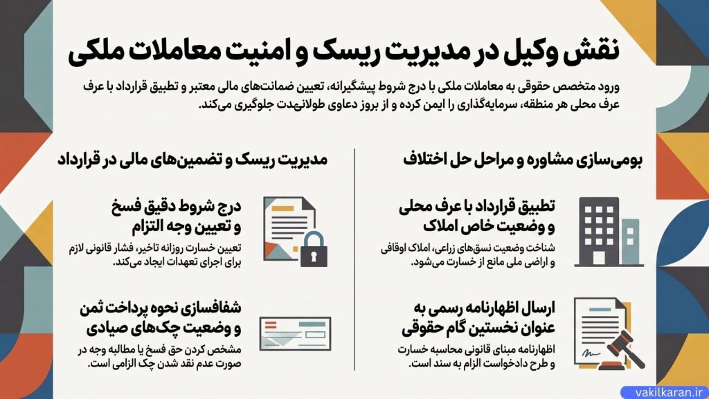 توصیههای آخر برای معامله امن املاک