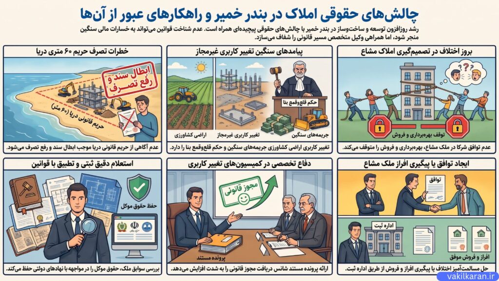 چالش‌های قانونی تغییر کاربری املاک و زمین‌های کشاورزی