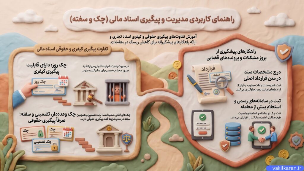 پیشگیری از بروز پرونده‌های قضایی با تنظیم صحیح اسناد